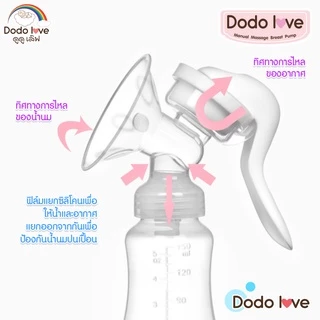 DODOLOVE ปั๊มนม ปั๊มนมือคอเฉียง ที่ปั๊มนมแบบคันโยก สำหรับคุณแม่