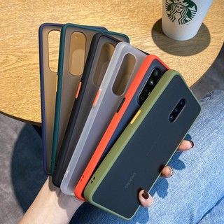 เคสขอบสีด้าน เคสกันกระแทก case Huawei Y5 2019 2018/nova7se/P30lite/Y7 2020 2018 2019/Y7Pro/P40/P40Pro