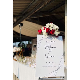 ป้ายงานเเต่งป้ายขึ้นบ้านใหม่งานบวชmtb ค่าส่งถูก  40*60เซนติเ…