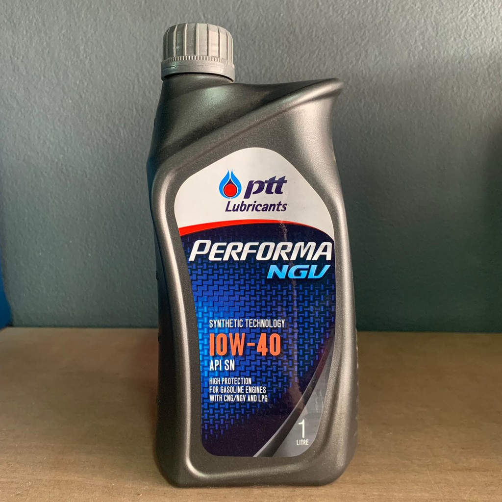 น้ำมันเครื่อง PTT Performa NGV 10W-40 ขนาด 1 ลิตร