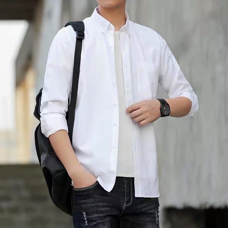 เสื้อเชิ้ตแขนยาวผู้ชาย รุ่น OXFORD - RALPH T OFFICIAL เสื้อเชิ้ตผู้ชาย