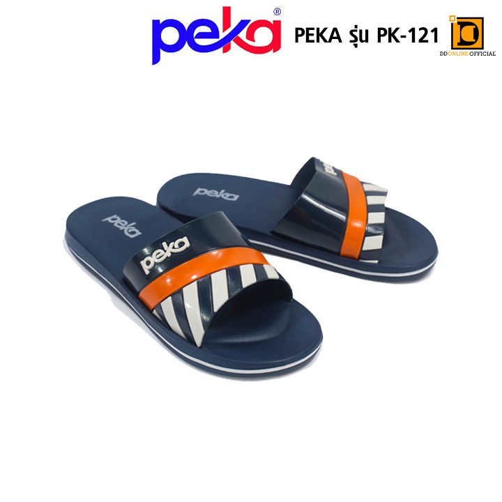 PEKA PK-121 รองเท้าแตะ แบบสวม สำหรับผู้หญิง ผูชาย ใส่สบาย