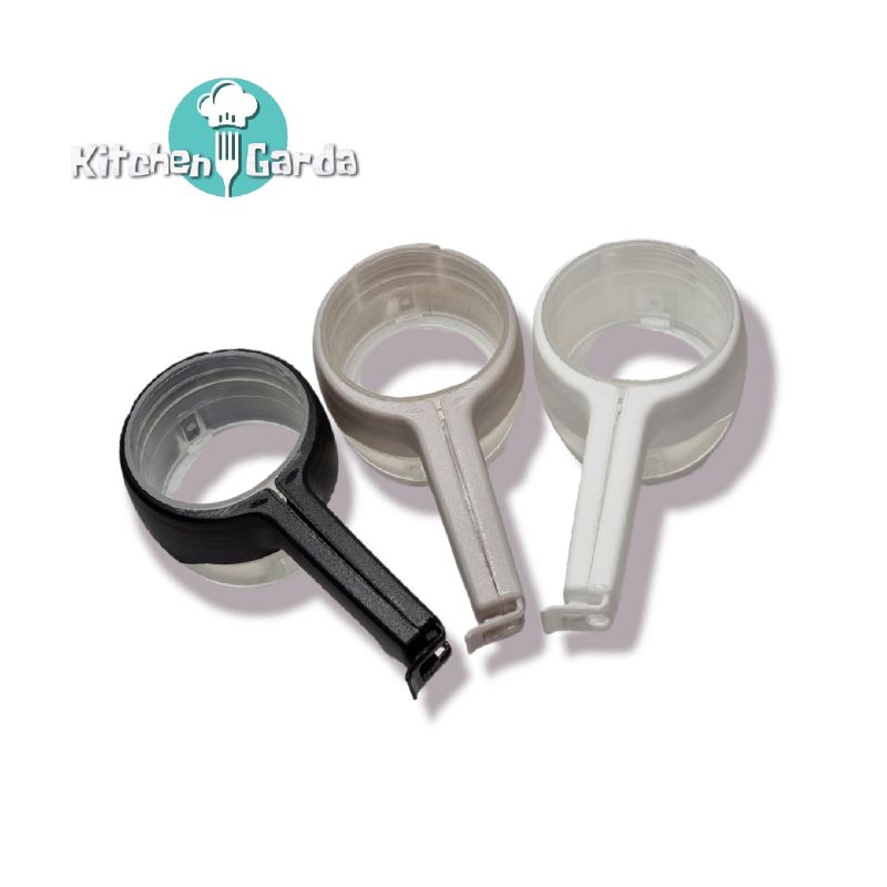 คลิปหนีบถุงอาหารพร้อมฝา เซ็ท 3 ชิ้น ขนาดใหญ่ Food Bag Clip set 3pcs คลิปปิดถุงพาสต้า ที่หนีบถุงอาหาร