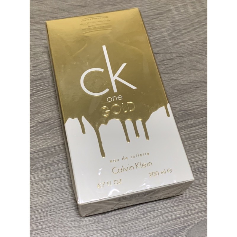 CK ONE Gold EDT 200ml ของแท้จาก King Power *มีป้าย King Power แท้