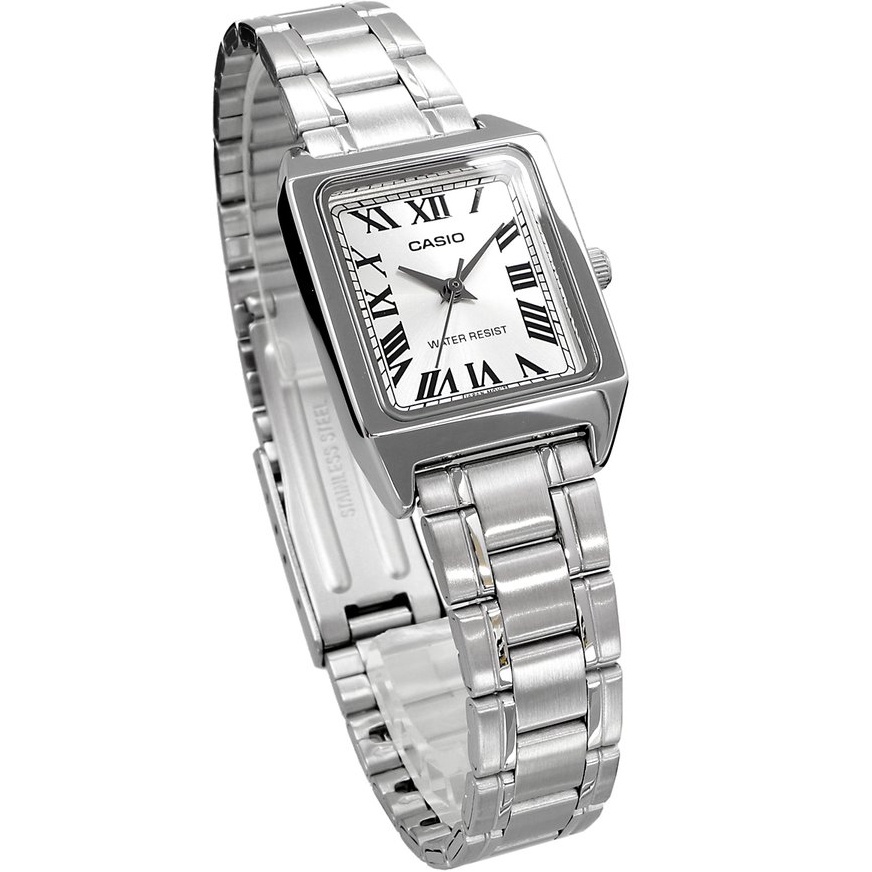 Casio นาฬิกาข้อมือผู้หญิง สายสแตนเลส รุ่น LTP-V007 ของแท้ประกันศูนย์ CMG รูปที่ 4
