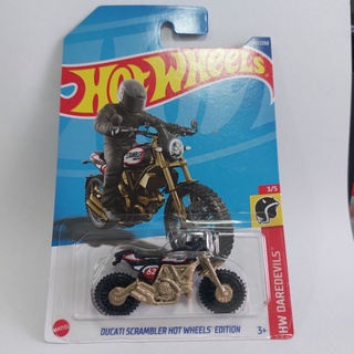 รถเหล็ก Hotwheels DUCATI SCRAMBLER HOT WHEELS EDITION (ib35)