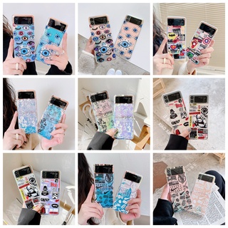 เคสโทรศัพท์มือถือ กันกระแทก แบบพับได้ สร้างสรรค์ สําหรับ Samsung z Flip 3 zflip3 z flip3