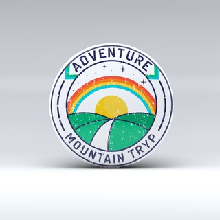 เข็มกลัด Vintage Adventure Camping Outdoor 201906