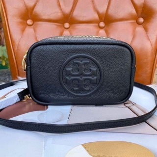 Tory Burch PERRY BOMBÉ MINI BAG Pebbled leather งานชอปมีถุงผ้าค่ะ