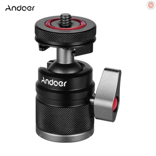 Andoer 2 In 1 อุปกรณ์ขาตั้งกล้องขนาดเล็กพร้อมสกรู 1 / 4