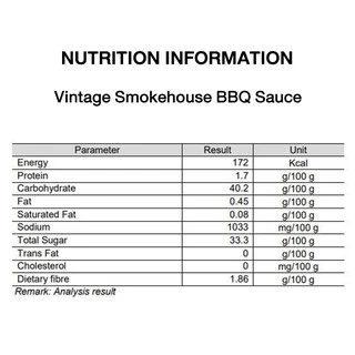 McCormick Grill Mates Vintage Smokehouse BBQ sauce แม็คคอร์มิค วินเทจสโมคเฮ้าส์ บาร์บีคิวซอส 500 กรัม