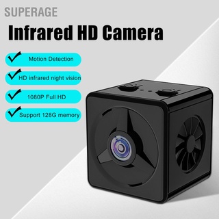 Superage K14 กล้องรักษาความปลอดภัย อินฟราเรด มองเห็นกลางคืน 1080P Hd Wifi ขนาดเล็ก สําหรับในร่ม และกลางแจ้ง