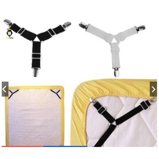 สายรัดผ้าปูที่นอน สายรัดมุมเตียงนอน ยางรัดมุมเตียงนอนให้ตึง …