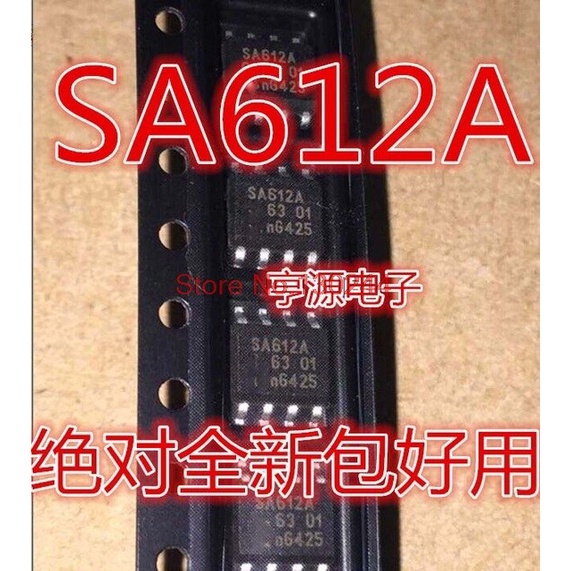 1 ชิ้น/ล็อต SA612 SA612A SOP-8 ใหม่ต้นฉบับในสต็อก