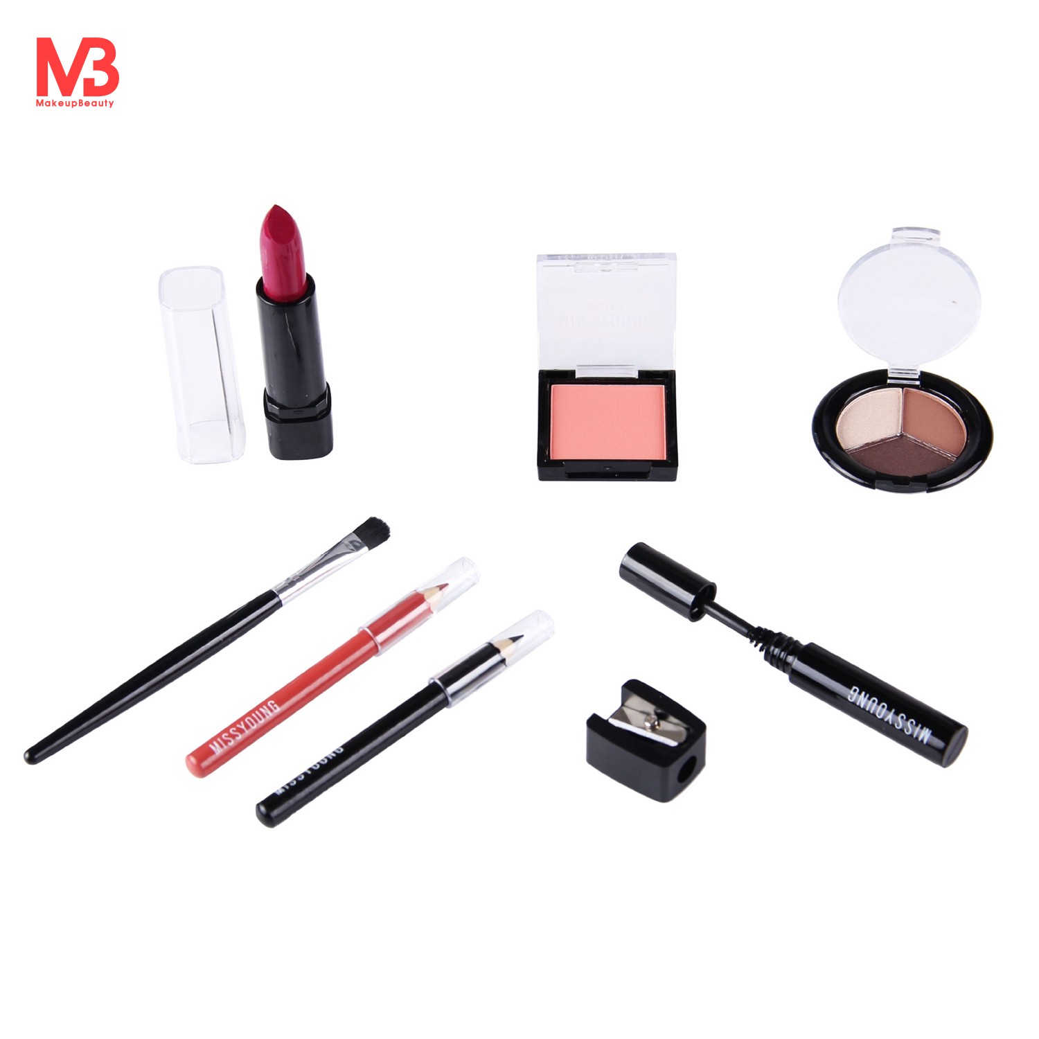 MSQ Professional 20PCS Makeup Brushes Sets Eye Shadow Eyelashes Eyebrow