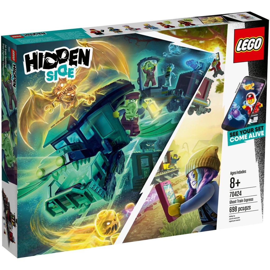 [BOB] 70424 LEGO Hidden Side Ghost Train Express New MISB