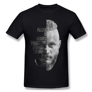 Vikings Men T Shirt Graphic Ragnar Overd Tops