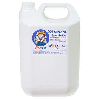 Jiggo X1 Cleaner (5 Liters) น้ำยาล้างเครื่อง น้ำยาเซียงกง สำหรับงานล้างน้ำมัน-จาระบี-เขม่า-เครื่องยนต์-เครื่องจักร-ชิ้นง