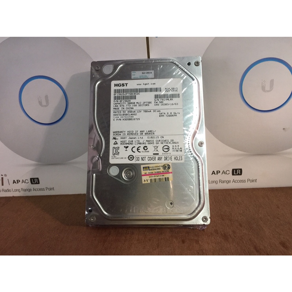 ฮาร์ดดิส HDD HGST Hard Disk 500GB HDD (SATA 6.0Gb RPM 7200) สวยๆพร้อมใช้งาน (สินค้าส่งเร็ว100%ไม่ต้อ