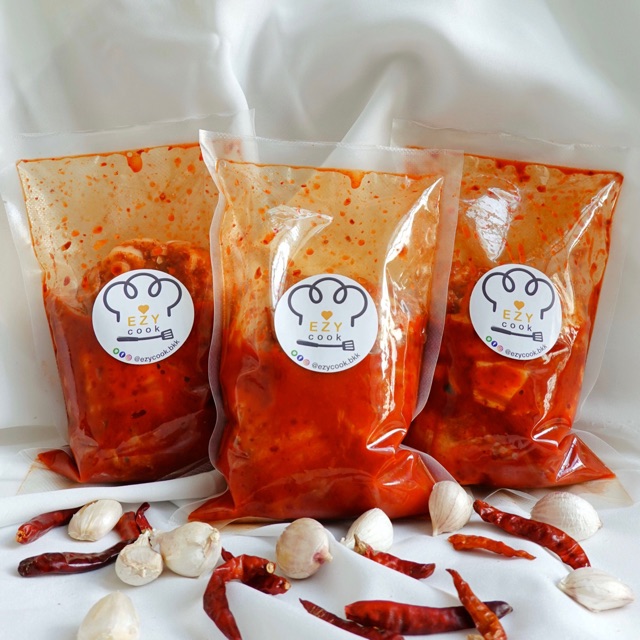 กิมจิผักกาดเกาหลี 500 กรัม (Korean Cabbage Kimchi 500g)