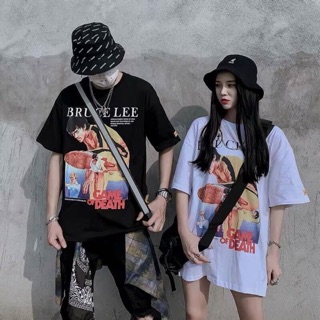 เสื้อยืดโอเวอร์ไซส์ ลาย BRUCE LEE