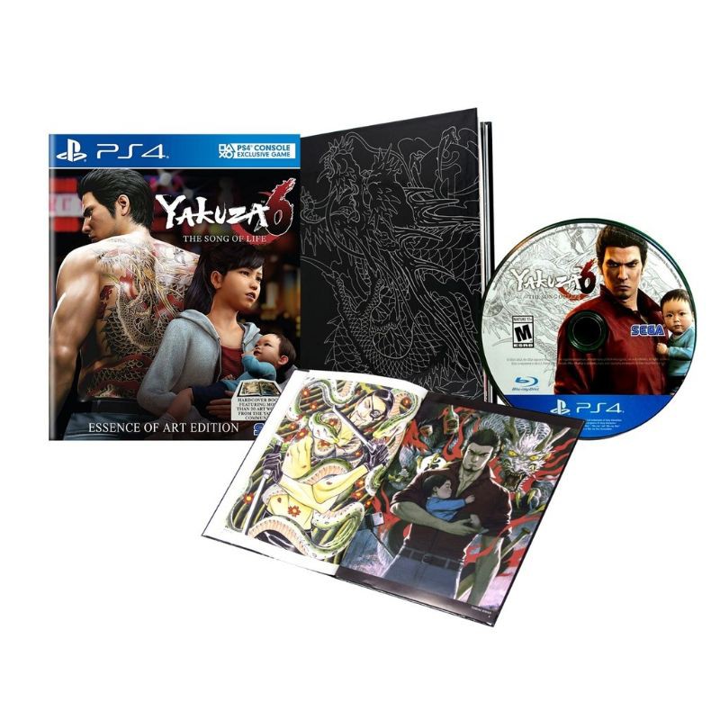 Sale!!! Yakuza 6 PS4 พร้อมหนังสือ ส่ง ems​