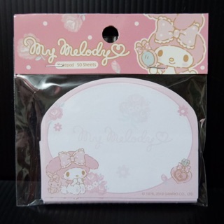 พร้อมส่ง กระดาษโน๊ต my melody 50 แผ่น