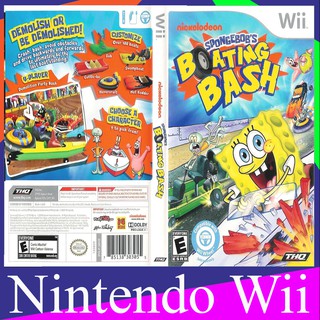 WIIGAME : SpongeBobs Boating Bash