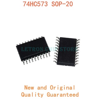 ชิปเซ็ต ไอซี 74HC573 SOP-20 SN74HC573DWR HC573 74HC573D SOP20 7.2 MM SOIC-20 SOIC20 SMD ใหม่ ของแท้ 10 ชิ้น