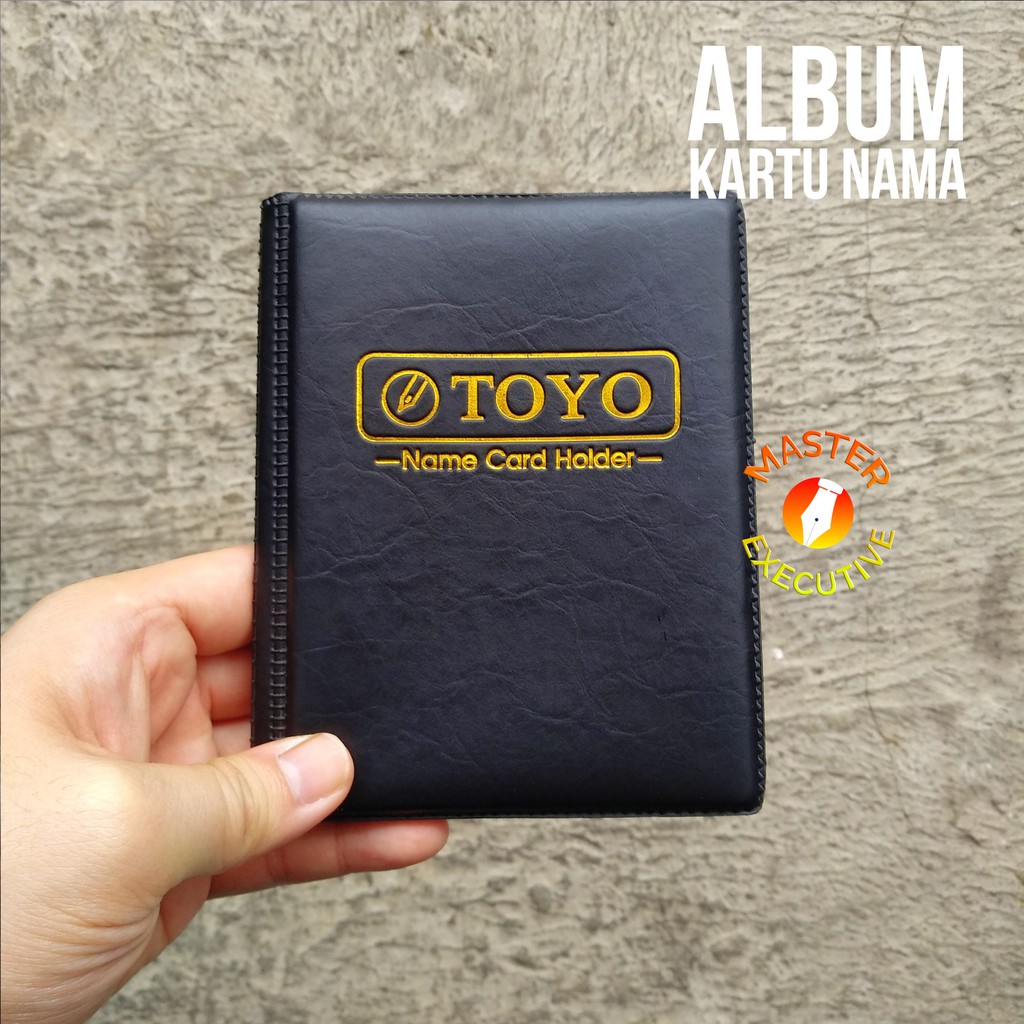 Toyo Wallet / อัลบั้มนามบัตร 2 ด้าน / ที่ใส่บัตรชื่อ NC-2S