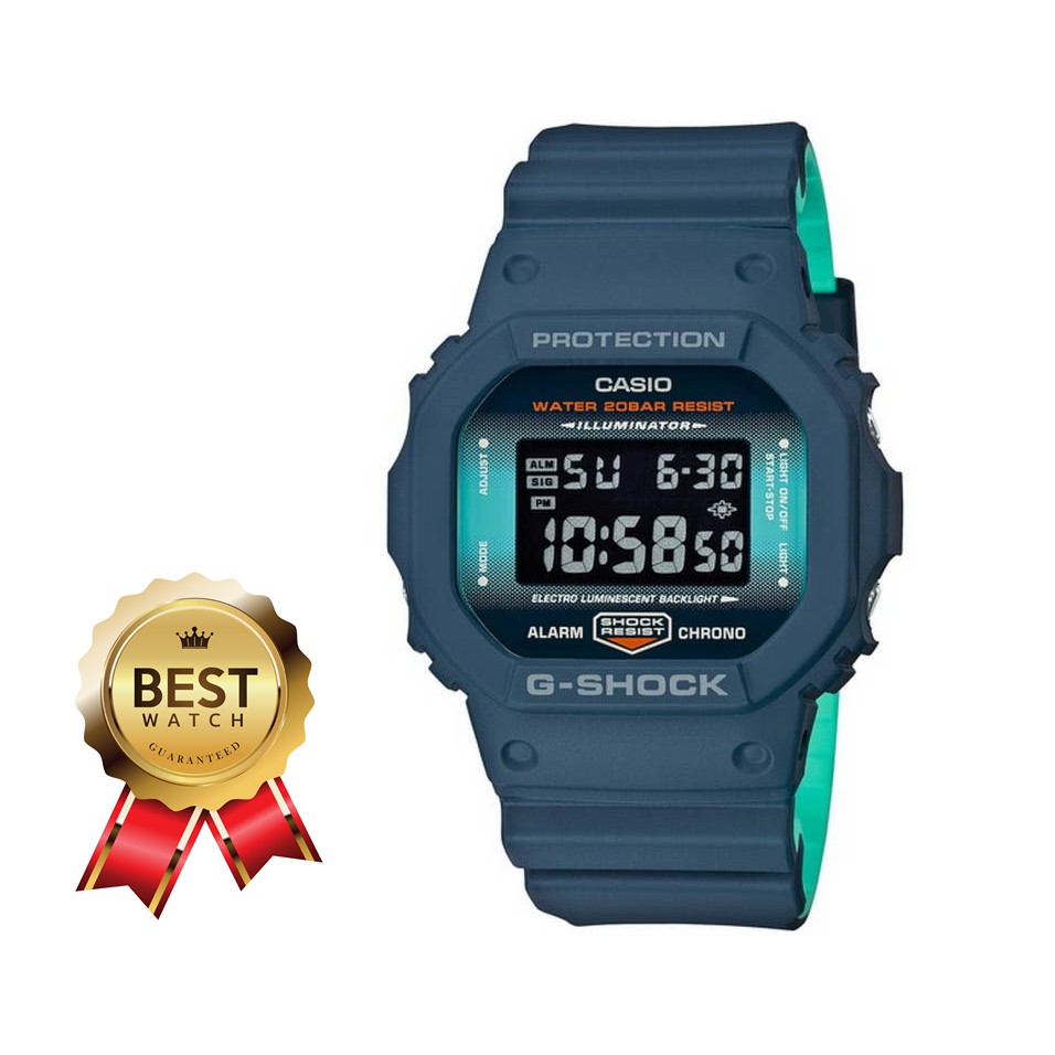 แท้แน่นอน 100% สีพิเศษกับ G-SHOCK DW-5600cc-2dr อุปกรณ์ครบทุกอย่างพร้อมใบรับประกัน CMG ประหนึ่งซื้อจ