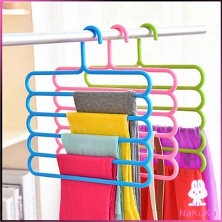 NKK ไม้แขวนกางเกง ในตู้ผ้า ไม้แขวนผ้าพันคอ ไม้แขวนอเนกประสงค์ ประหยัดพื้นที่ Pants Hanger