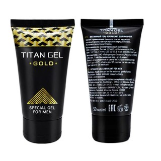 สุดคุ้มแพค 2 ชิ้น TITAN Gold 50 ml. เจลนวดเพิ่มขนาด เห็นผลชัดเจน 100% (มีวิธีนวดให้)