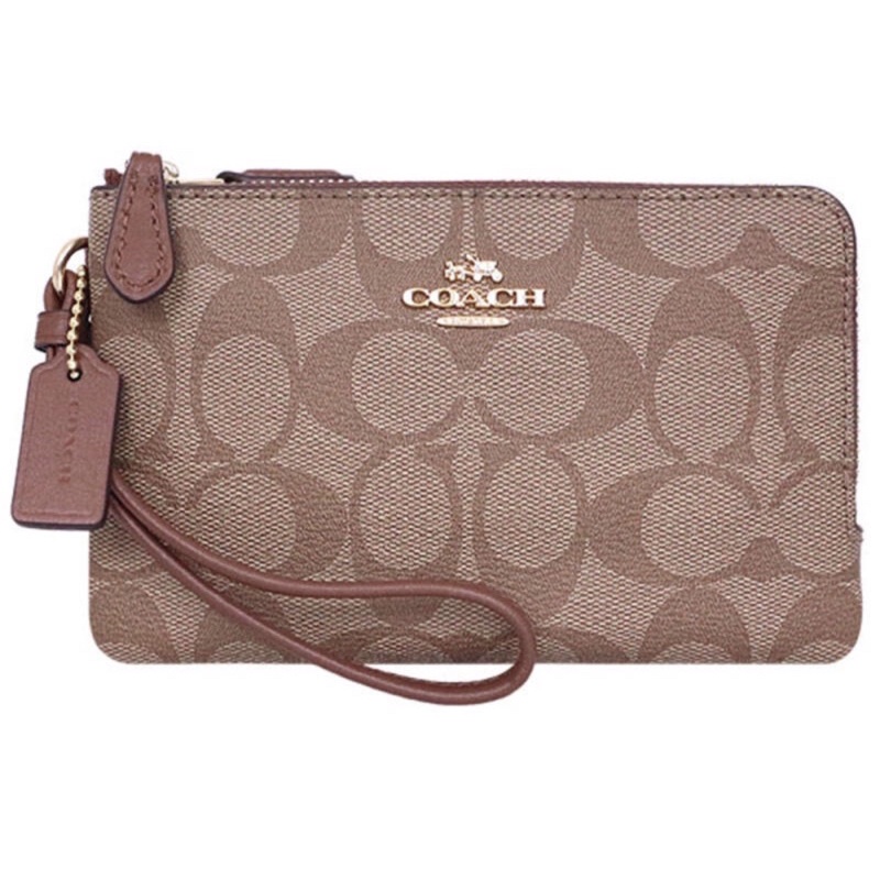 กระเป๋า coach คล้องมือ 2 ซิป s