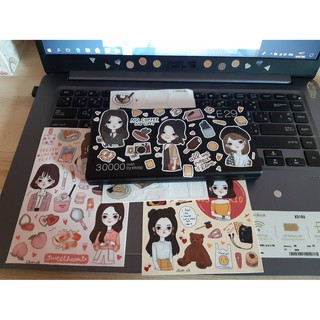 Die-cut Sticker set 30 แผ่น (ราคาส่งค่า) คละลายได้ ทักแชท