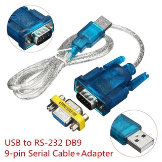 ยูเอสบีซม TO RS-232 9 -pin DB9 Serial CABLE W/อะแดปเตอร์ตัวเมียสนับสนุน Windows8 นานาชาติ