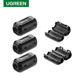 Ugreen แหวนกรองเฟอร์ไรท์ แบบคลิปหนีบ สําหรับสายเคเบิลดิจิทัล RFI EMI