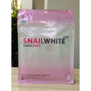 Exp 2022 Namu Life Snailwhite Maskshot 5 sheets