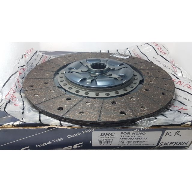 จานคลัทช์ Hino KM500/KM700,KR 12"×12T_ครัช_ฮีโน่ จานคลัช