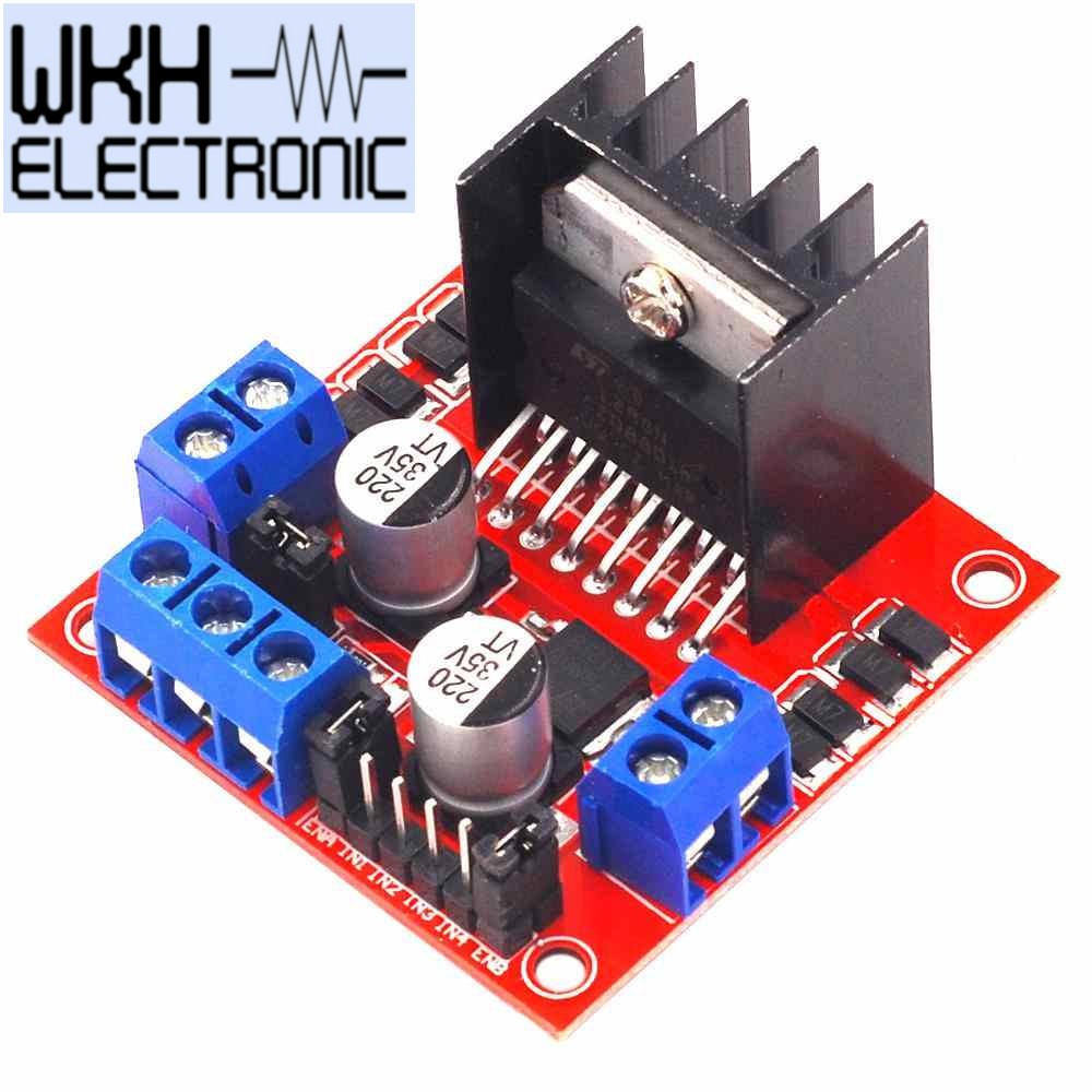 L298N มอเตอร์ไดร์เวอร์ Dual H-Bridge Module arduino L298