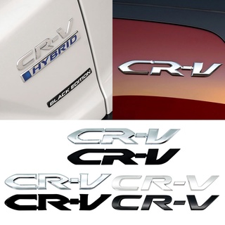 สติกเกอร์โลโก้ ABS CRV CR-V 3D สําหรับติดตกแต่งรถยนต์ Honda Civic Accord Odyssey JAZZ CRV