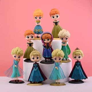 ตุ๊กตาฟิกเกอร์ Princess Ariel Elsa Anna Belle 15 เซนติเมตร ของเล่นสําหรับเด็ก