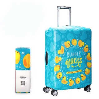 Chu Luggage  ผ้าคลุมกระเป๋าเดินทาง  รุ่น012  สีฟ้า