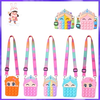 Cute Bag Pop It Bag Girl Cross Shoulder Bag Children Coin Purse Fingertip Toys