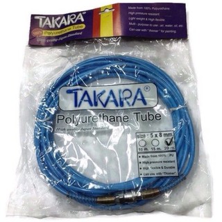 TAKARA เครื่องมือช่าง 20 เมตร สายลมโพลียูรีเทน PU 100% - คละสี#2026