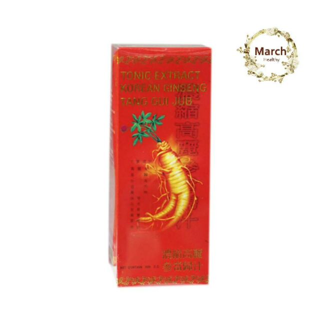 ตราแปรงสีฟันคู่/โสมเกาหลีตังกุยจับ Korean Ginseng ( 500 ซีซี 1 ขวด)