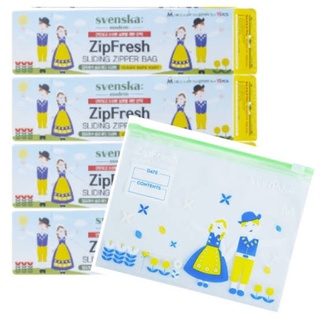 [พร้อมส่ง] ถุงอเนกประสงค์ ZipFresh ขนาด M (ที่ใส่อาหารและเครื่องดื่ม)