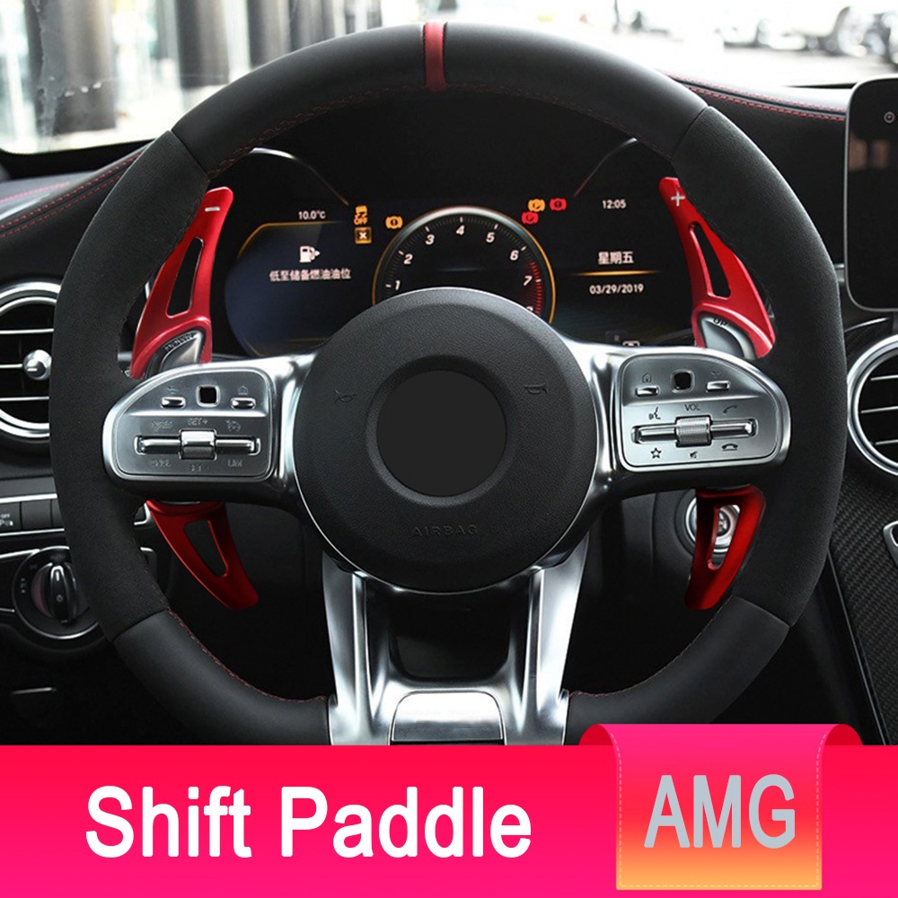 Paddle Shift สําหรับ Mercedes-Benz A Class AMG A35 A45 C63 C43 SL63 CLA45 G63 GLS63 E63 CLS53 GLC43 