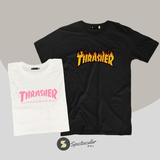 T H R A S H R - โลโก้แรงบันดาลใจ|เสื้อเชิ้ต สเปกตรัม MNL ที 5)B