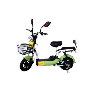 LULAE V18 จักรยานไฟฟ้า electric bike จักรยาน สกูตเตอร์ไฟฟ้า มีกระจกมองหลัง ไฟหน้า-หลัง ไฟเลี้ยว